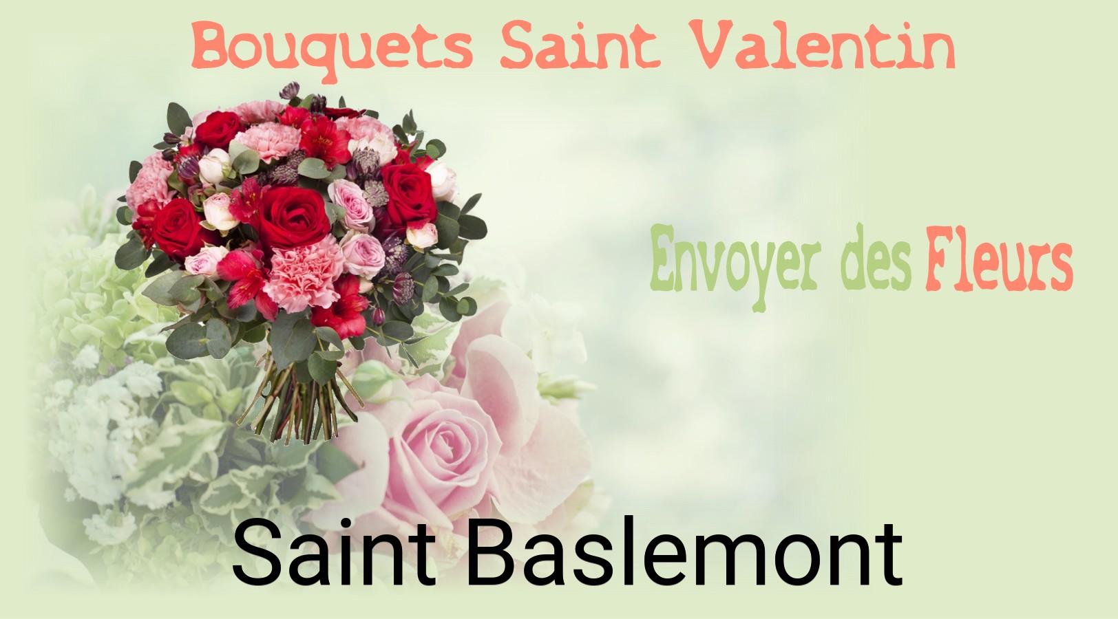 Roses de Saint-Valentin livrées à Saint-Baslemont